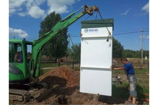 Установка септика в Видном — фото 3